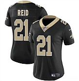 Women's New Orleans Saints #21 Justin Reid Black 2025 Vapor Stitched Limited Jersey Dzhi,baseball caps,new era cap wholesale,wholesale hats